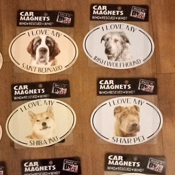 Pet car magnets please read description - Picture 3 of 7